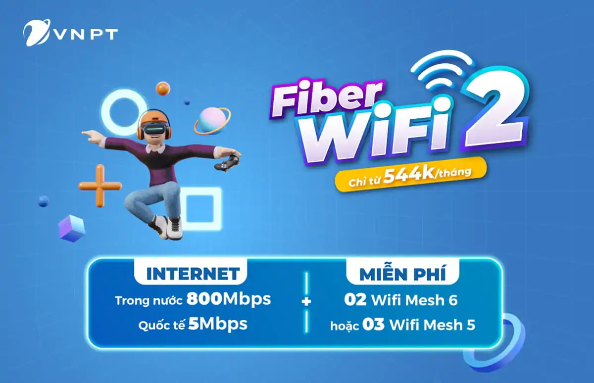 Lắp mạng VNPT gói Fiber S2 siêu tốc